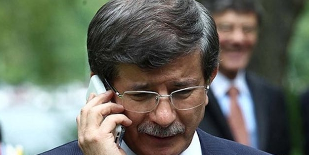 Barzani'den Davutoğlu'na taziye telefonu
