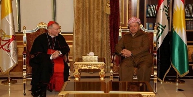 Barzani'nin umudu papazlara kaldı! Vatikan Başbakanı: Kürdistan için dua ediyoruz