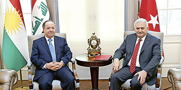 Barzani'yle terörü konuştu