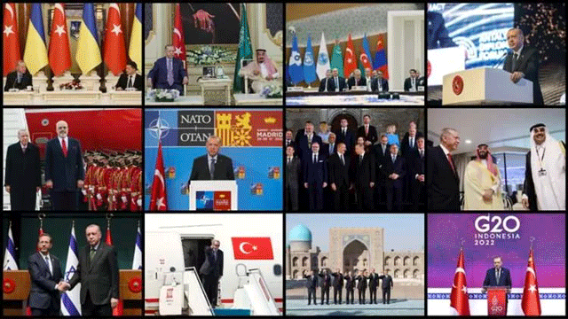 Baş döndüren diplomasi trafiği İşte Erdoğan’ın 2022 yılı yurt dışı karnesi