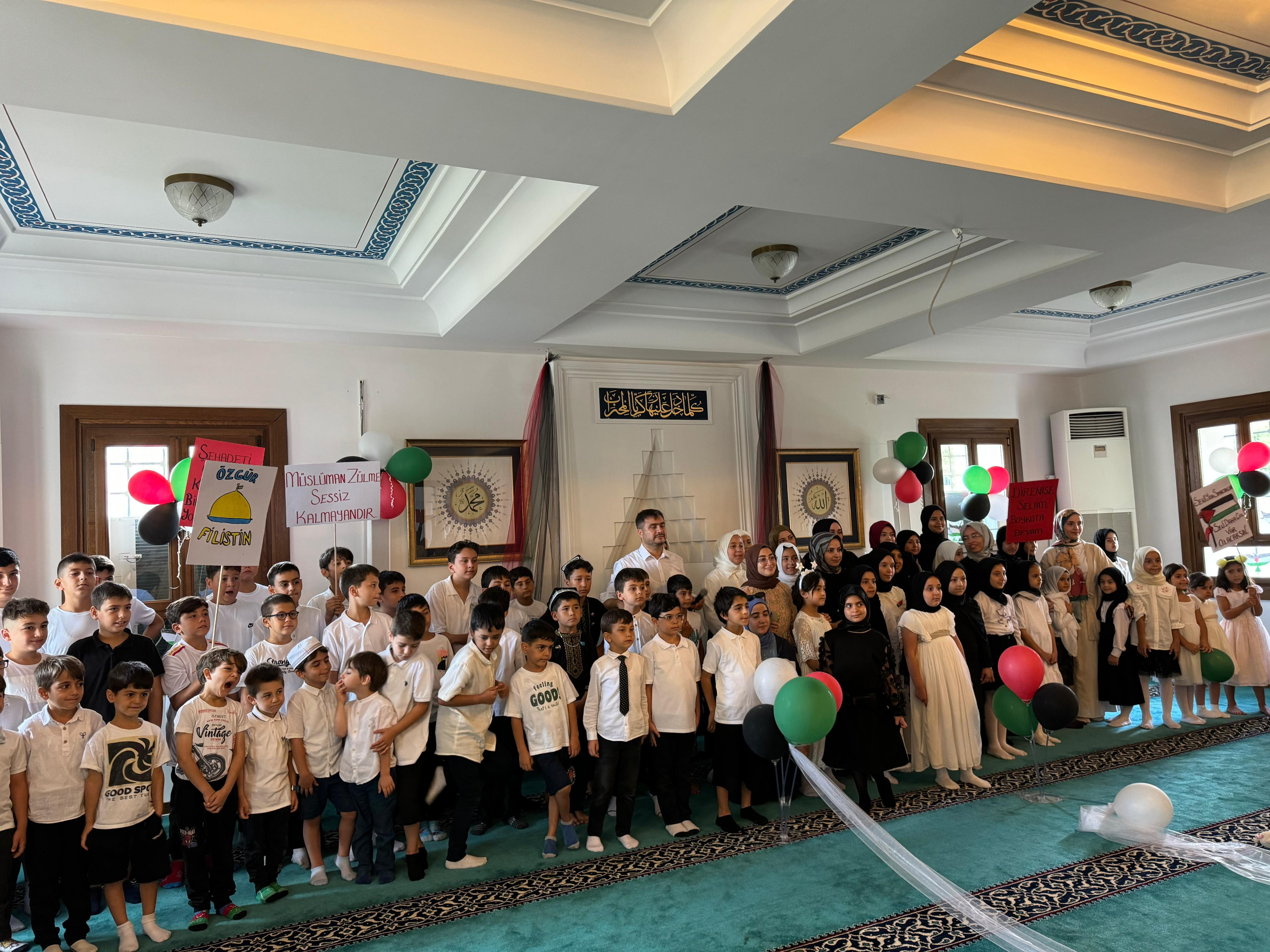 Başakşehir Fahrettin Paşa Camii'nde Filistin’i anma programı