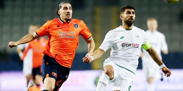 Başakşehir ile Konyaspor puanları paylaştı!
