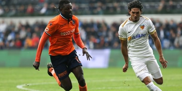 Başakşehir Kayserispor'u tek golle geçti