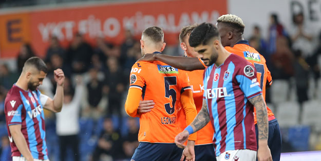 Başakşehir, Trabzonspor'u 3-1 mağlup etti