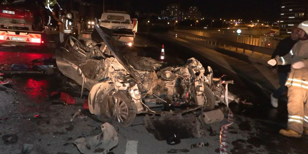 Başakşehir'de feci kaza! Ölü ve yaralılar var
