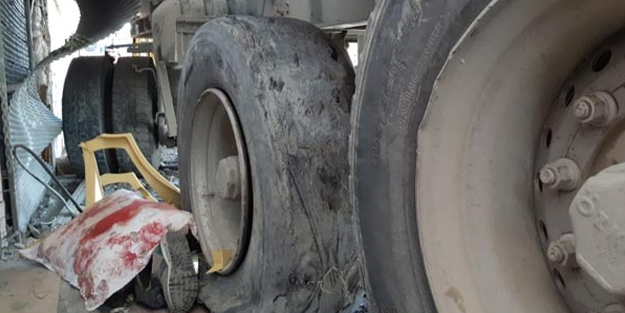 Başakşehir'de hafriyat kamyonu faciası!