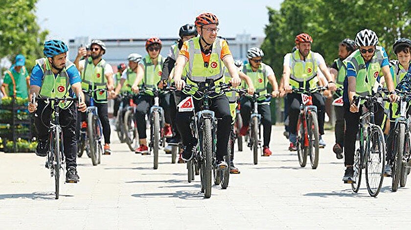 Başakşehir’de hedef 344 km bisiklet yolu