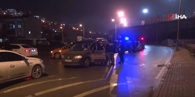 Başakşehir'de polis ekibine silahlı saldırı!
