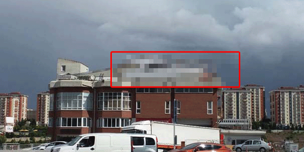 Başakşehir'de şaşırtan görüntü!