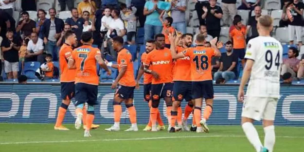 Başakşehir'den Kasımpaşa'ya gol yağmuru