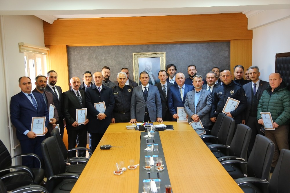 Başarılı hizmetleri belgelendi 