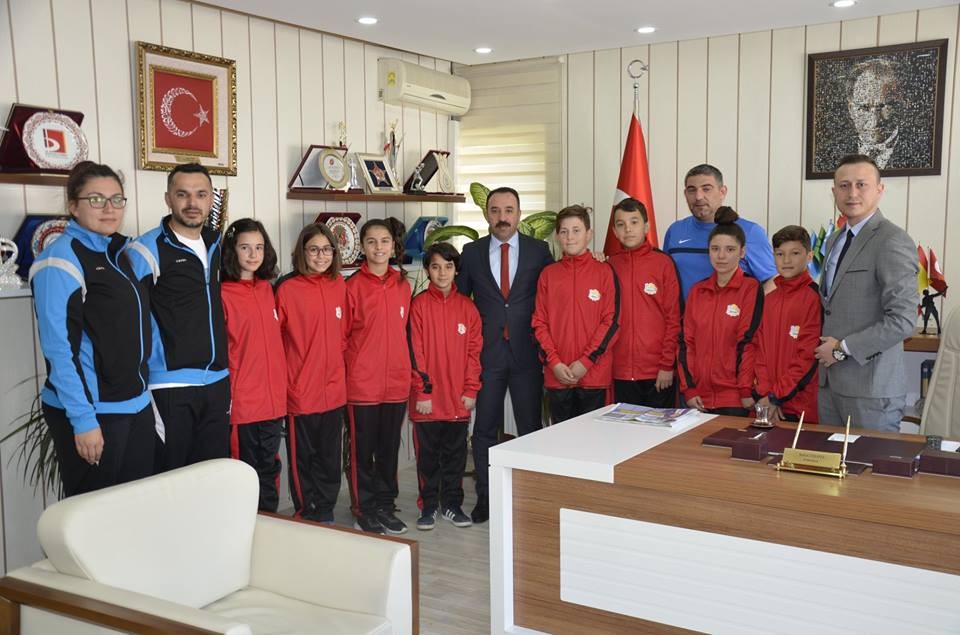 Başarılı sporcular Anadolu Yıldızlar Lig’ine uğurlandı 