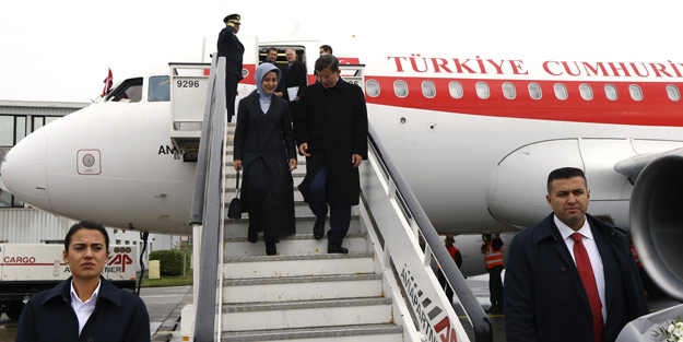 Başbakan Davutoğlu Ankara'da