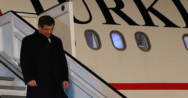 Başbakan Davutoğlu, Ankara'ya geldi