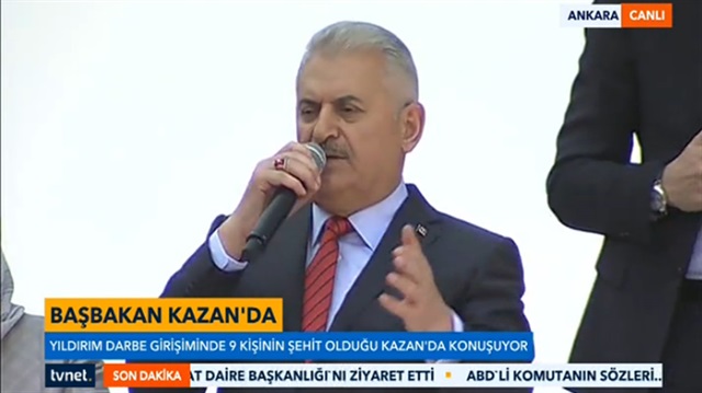 Başbakan Binali Yıldırım: Akıncı Üssü kapatılacak