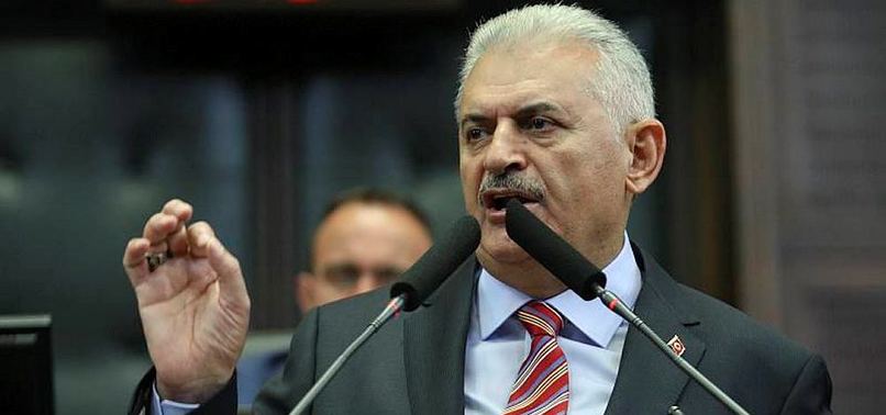 Başbakan Binali Yıldırım da Erdoğan gibi yaptı