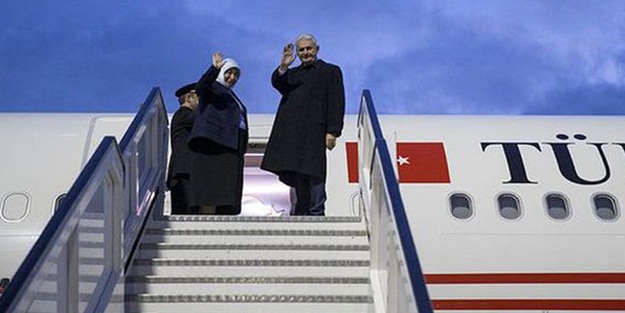 Başbakan Binali Yıldırım o ülkeden ayrıldı