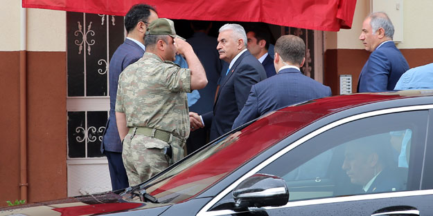 Başbakan Yıldırım o askeri aradı