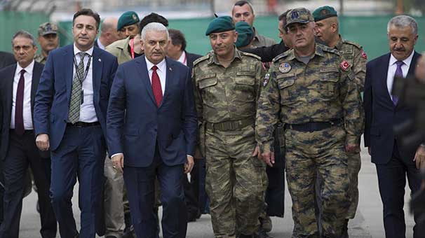 Başbakan Binali Yıldırım: Türk askeri varsa barış vardır