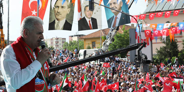 Başbakan Binali Yıldırım: Zulümle abat olunmaz
