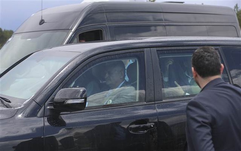 Başbakan Binali Yıldırım'ın direksiyona geçti!