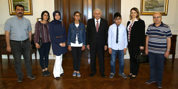 Başbakan Yıldırım'ın özel misafirleri