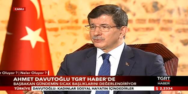 Başbakan Davutoğlu AK Parti'nin son oy oranını açıkladı