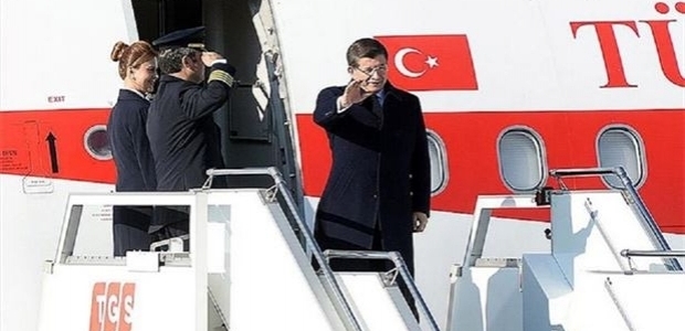 Başbakan Davutoğlu İngiltere yolcusu