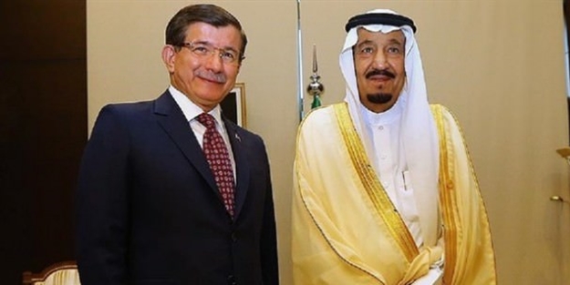 Başbakan Davutoğlu Kral Salman'la görüştü