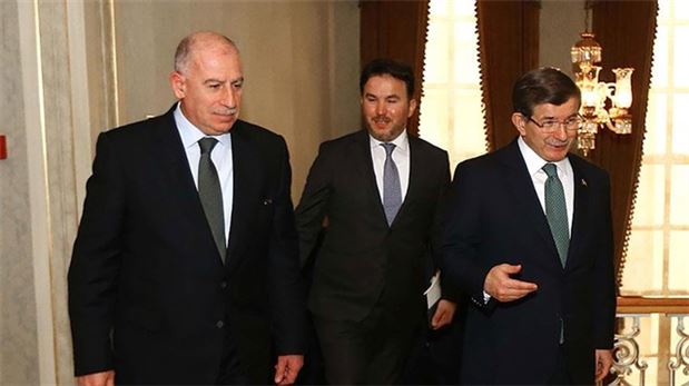 Başbakan Davutoğlu Usame Nuceyfi ile görüştü