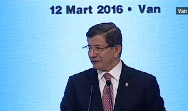 Başbakan Davutoğlu Van'da...