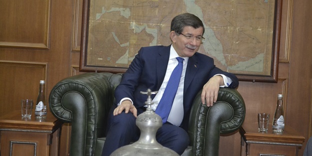 Başbakan Davutoğlu'ndan Akit'e taziye ziyareti - FOTO GALERİ