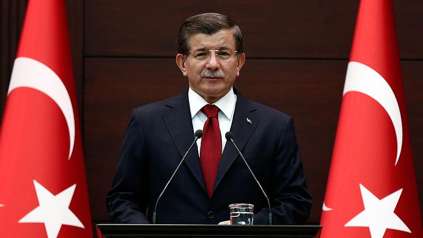 Başbakan Davutoğlu'ndan Erbakan mesajı