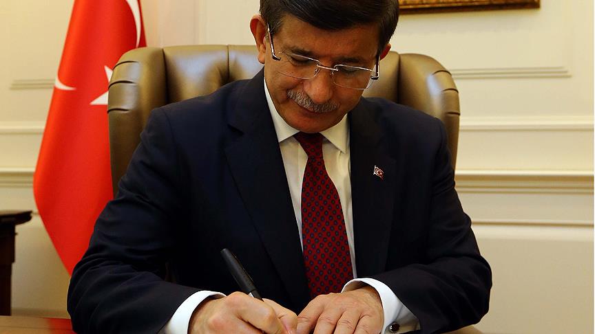 Başbakan Davutoğlu'nun yeni anayasaya dair cevabı TBMM Başkanlığı'na ulaştı
