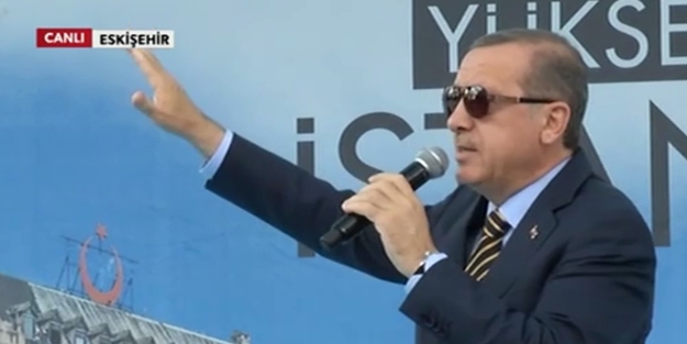 Erdoğan: Türkiye'yi kara trene mahkum ettiler