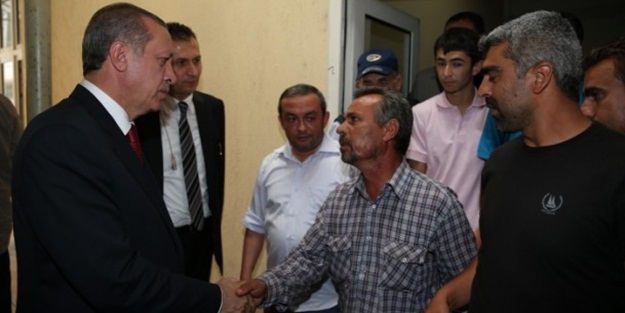 Başbakan Erdoğan madenci aileleriyle görüştü