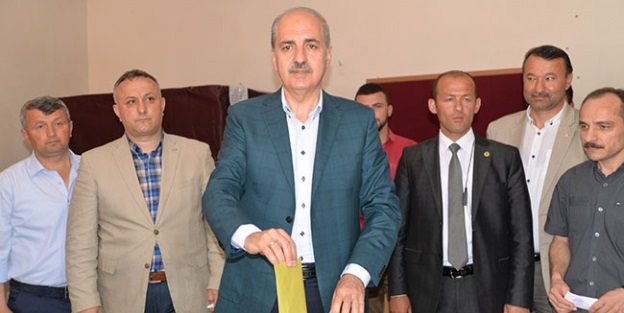 Başbakan Yardımcısı Kurtulmuş oyunu kullandı