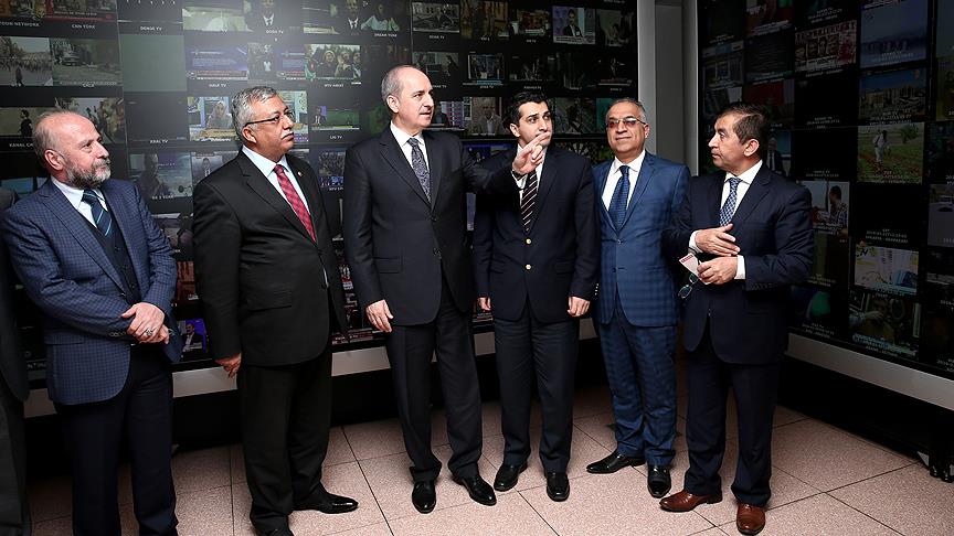 Başbakan Yardımcısı Kurtulmuş RTÜK'te brifing aldı