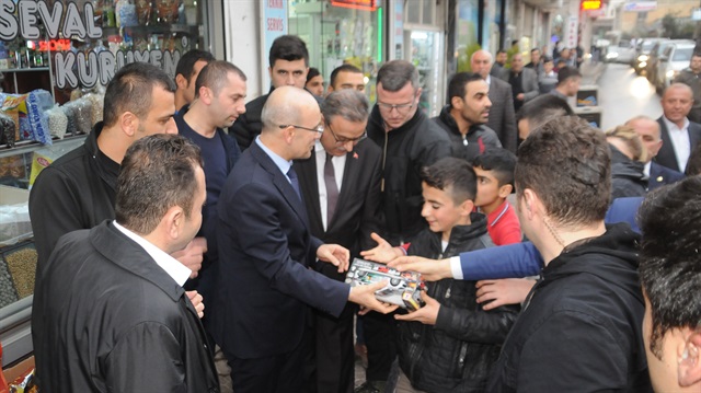 Başbakan Yardımcısı Şimşek Cizre'de teröre gözdağı verdi