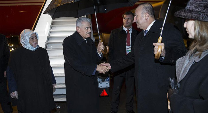 Başbakan Yıldırım Almanya'ya geldi