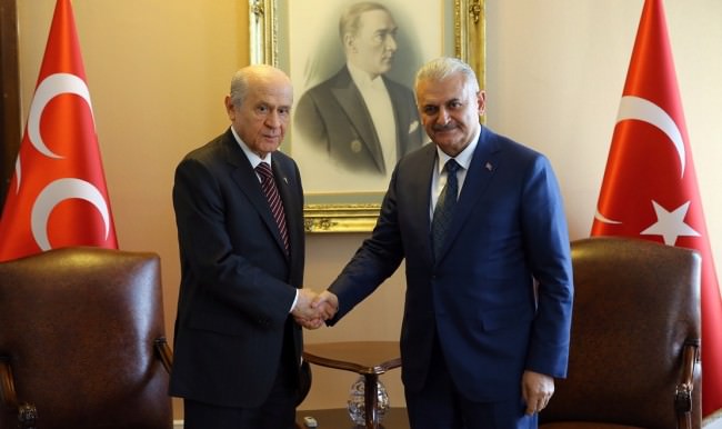 Başbakan Yıldırım, Bahçeli'den görüşme talep etti