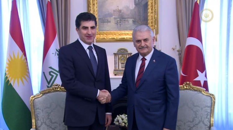 Başbakan Yıldırım Barzani ile görüştü