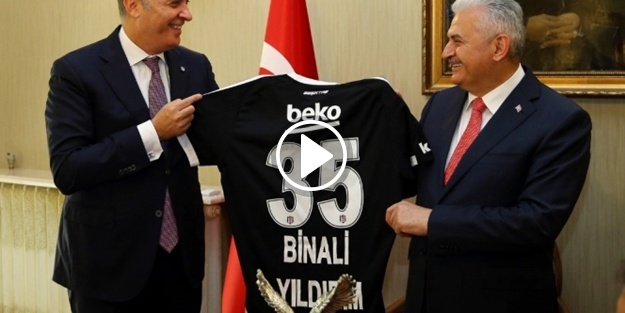 Başbakan Yıldırım, Fikret Orman'ı kabul etti