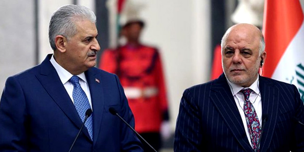 Başbakan Yıldırım İbadi ile görüştü