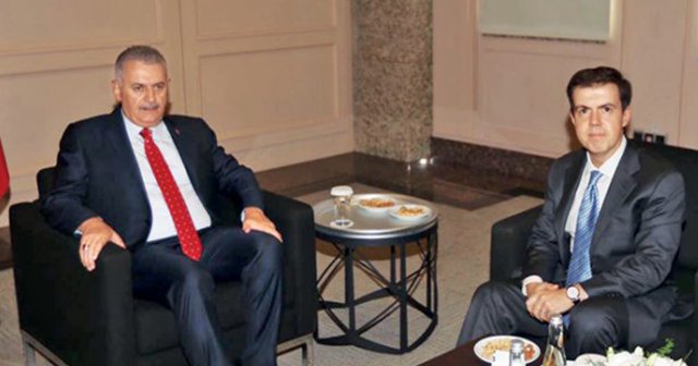 Başbakan Yıldırım ile Ahmet Mücahid Ören bir araya geldi
