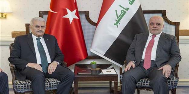 Başbakan Yıldırım, Irak Başbakanı İbadi ile görüştü