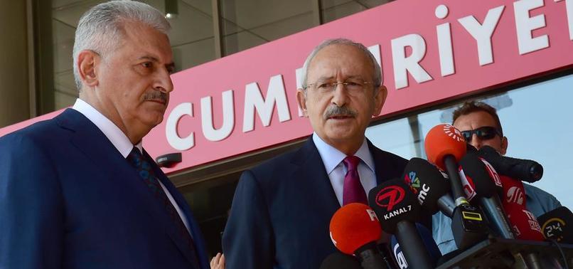 Başbakan Yıldırım Kılıçdaroğlu ile görüşecek