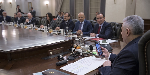 Başbakan Yıldırım komutan ile görüşürken ilk kez kullandı