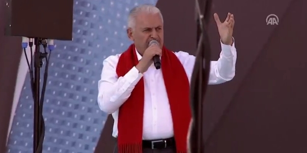 Başbakan Yıldırım: Bu seçim iki taraf arasında oluyor