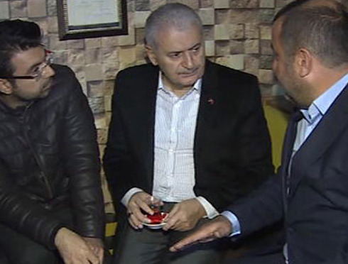 Başbakan Yıldırım'dan hastane ve taksi durağı ziyareti!